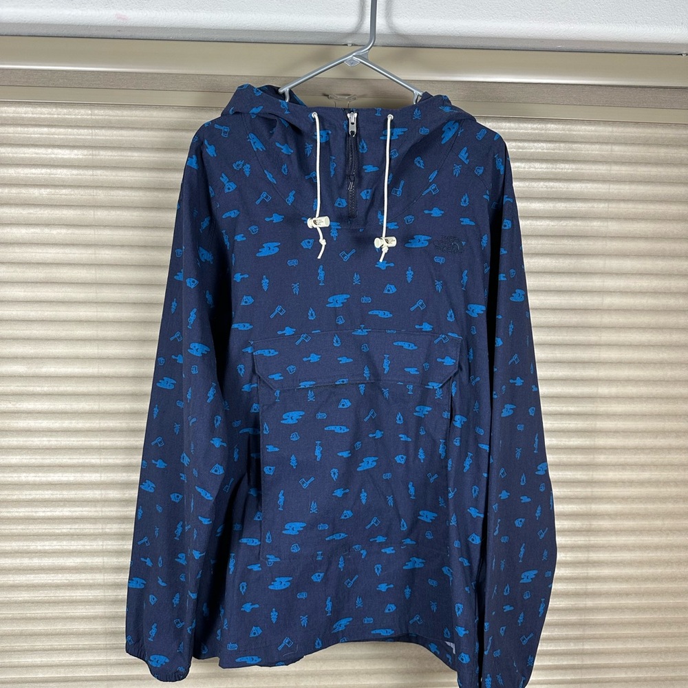 The North Face Blue Windbreaker Jacket